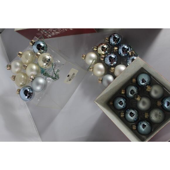 Martha Stewart Collection Christmas tree ball decoration lot of 75 ornaments - Picture 15 of 16